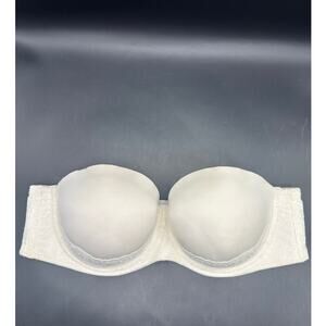 Torrid Curve Strapless Bra Lace Pushup‎ 40D